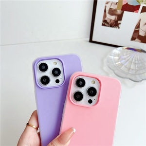 <span class=keywords><strong>Funda</strong></span> Moderna LZH de Alta Calidad para <span class=keywords><strong>iPhone</strong></span> <span class=keywords><strong>11</strong></span>/12/13/14/15 Pro Max, Diseño 2 en 1, Carcasa de TPU+PC con Acabado Mate Color Caramelo, Resistente a Impactos - Product Image 1