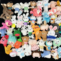 4 inch 8 inch Diverse Mini Cartoon Dieren Knuffels Groothandel Voor Arcade Klauwautomaat Prijsvoorraad Prijs Cadeauvoorraad