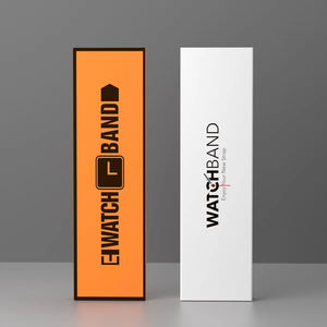 جودة عالية ورق تغليف حزام ساعة صندوق هدايا للساعة الذكية 38/40 42/44 تخصيص بالجملة - Product Image 6