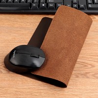 Tapis de Souris Calculatrice en Cuir Professionnel, Tapis de Bureau Exécutif, Protection de Bureau en Cuir PU Imperméable, Cadeau d'Affaires