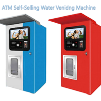 Distributeur d'eau libre-service haute capacité, borne de remplissage d'eau avec filtration RO complète pour la création de entreprises de revente