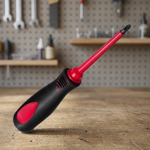 Tournevis isolé VDE 1000V professionnel de haute qualité fabriqué à Taïwan, UPTI, poignée en polypropylène PH2, 75g, modèle HW410393C - Product Image 3