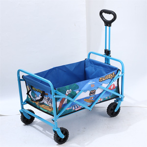 รถเข็นสำหรับออกค่ายชายหาดกลางแจ้งรถเข็นสำหรับตกปลาตั้งแคมป์รถเข็นกระเป๋าเดินทางแบบพกพาสำหรับทัวร์ช้อปปิ้งกลางแจ้ง - Product Image 1