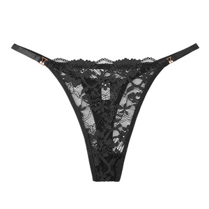 Bán buôn phụ nữ sang trọng thong Victoria bí mật G-string Rhinestone đồ trang sức Sexy Ren Ladies thương hiệu quần lót - Product Image 6