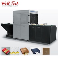 Manipulateur automatique Intelligent, boîte de papier rigide, contrôle par ordinateur, pour couvercle de livre, Machine à estampillage hydraulique, gaufrage profond,