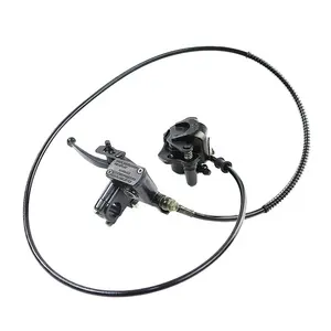 LINGQI Rear ATV Brake Caliper Pump Rear Master Pump Cylinder Handle Brake Lever Kit For ATV Electric Quad Bike