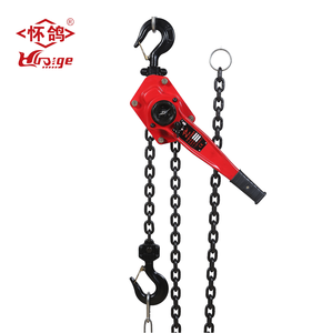 เฟืองโซ่1.5เมตรเครื่องกว้านมือหมุนได้รับการรับรอง CE GS <span class=keywords><strong>3</strong></span>ตันเครื่องกว้านโซ่ G80 - Product Image 1