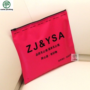 Sacs en plastique refermables personnalisés avec logo givré imprimé, recyclables, avec valve, pour l'emballage de vêtements, de chaussettes, de chaussures et de fourrures - Product Image 5