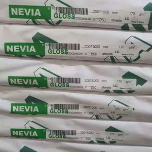 80-350gsm 500-900mm Hi Kote Nevia C2S Glossy/matt Chrome Couche <strong>Art</strong> <strong>Paper</strong> - Product Image 2