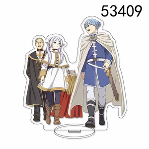 Nouveau support en acrylique personnalisé Frieren, charme anime, cadeau promotionnel, support d'affichage de personnalité, impression transparente double face, cadeau - Product Image 1