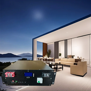 Lớp 51.2V 5KW thông minh JK BMS LiFePO4 treo tường Pin gói có thể giao tiếp 6000 + Chu kỳ sâu nhà Hệ thống lưu trữ năng lượng - Product Image 1