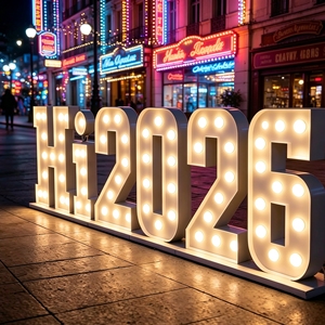 Letras Decorativas LED Luminosas y Coloridas Personalizadas en Inglés para una Confesión Creativa - Product Image 3
