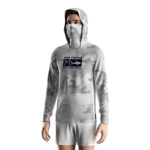 Camiseta de Manga Larga con Capucha para Pesca, de Alta Calidad, Ecológica, Anti-UV, Transpirable, de Secado Rápido, Nuevo Estilo en Varios Colores - Product Image 5