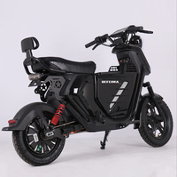 Moto électrique cargo 60V 1000W pour adultes, vélo de livraison de nourriture en ville