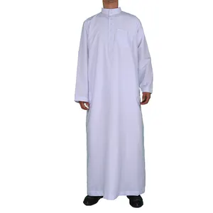 Chinese Supplier New Fashion Al Aseel Thobe Qatar Thobe Men Muslim Clothing