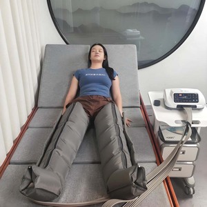 Masseur à compression d'air séquentiel à 6 chambres VU pour la <span class=keywords><strong>circulation</strong></span> sanguine, la récupération musculaire, appareil de thérapie de qualité médicale - Product Image 1