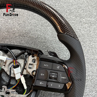 Volante de Fibra de Carbono para Toyota Hilux, Fortuner, Land Cruiser LC300, GT86, 4Runner 2003-2009, Tacoma 2008, Directo de Fábrica