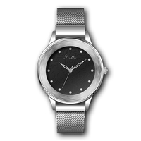 Montre-bracelet à quartz pour femme de marque de luxe Fashion Lady avec cadran perlé et bracelet magnétique