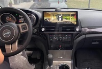 Radio Android Auto 12,3 Inci untuk Jeep Grand Cherokee 2011-2017, Navigasi GPS Mobil, Multimedia Stereo, Pemutar Audio Video
