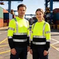 Uniforme de Trabajo de Alta Visibilidad de Secado Rápido Personalizado para Minería, Construcción, Fábrica, Petróleo y Gas, Ropa de Trabajo de Seguridad Reflectante de Alta Visibilidad