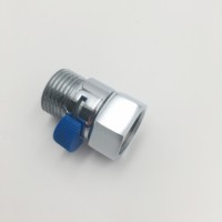 Vanne d'angle de douche pour toilettes 1 2 épaissi Sus304, boîte de vente en acier inoxydable, accessoire économie d'eau, pomme de douche aérateur de robinetterie