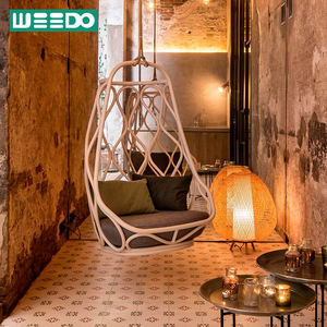 <span class=keywords><strong>Silla</strong></span> <span class=keywords><strong>Colgante</strong></span> de Ratán para Exteriores, <span class=keywords><strong>Oferta</strong></span> a Precio de Fábrica, Impermeable y Resistente al Sol, Mejora el Atractivo de Jardines, Villas y Terrazas - Product Image 6