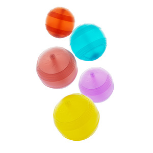 Ballon d'eau en silicone réutilisable, jouet aquatique pour enfants et adolescents, jeu en plein air, lot de 8, 12 ou 24 couleurs aléatoires - Product Image 1
