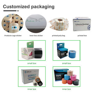 10cm*4,5m Non-woven verband, elastisch cohesief verband voor paarden, op maat gemaakte kleur, waterdicht latex elastisch verband - Product Image 4