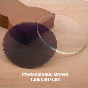 SEESEE 광 변색 1.56 사진 그레이 단일 비전 Hmc 광학 안경 렌즈 - Product Image 5