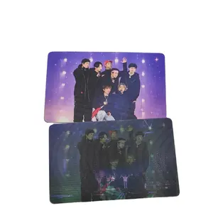 Customized Design Credit Card Size 85*54*0.55mm 3D Lenticular Gift Card Photo card Poster