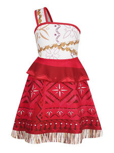 Ocean Romance Costume fille enfant princesse sans manches habiller robe de soirée vacances de noël jeu de rôle Vaiana 2 TV & Movie Costumes - Product Image 4