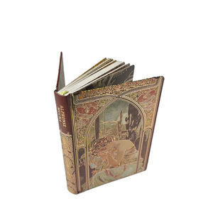 Carnet en papier offset relié cousu, éco-responsable, style Vierge Marie, avec impression personnalisée et estampage à chaud - Product Image 2