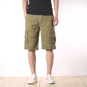 Vongole all'ingrosso sport estivi Outdoor pantaloncini da <span class=keywords><strong>uomo</strong></span> <span class=keywords><strong>pantaloni</strong></span> Cargo nuova tasca classica vestibilità rilassata per gli uomini - Product Image 4