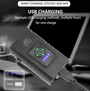 Led bicicleta luz delantera <span class=keywords><strong>de</strong></span> bicicleta pantalla <span class=keywords><strong>de</strong></span> potencia MTB montaña Usb ciclismo LED marco <span class=keywords><strong>de</strong></span> <span class=keywords><strong>la</strong></span> bicicleta <span class=keywords><strong>de</strong></span> <span class=keywords><strong>la</strong></span> lámpara - Product Image 6