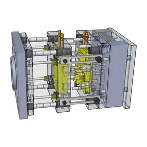 Oem/odm产品塑料外壳模压成型Abs塑料注射三板模具制造商