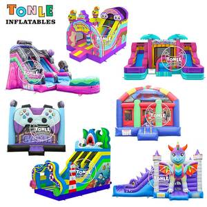 2026 TONLE Saldi di Liquidazione: Scivolo Acquatico Gonfiabile Commerciale, Castello Gonfiabile, Giochi con Percorso a Ostacoli per Bambini in Vendita - Product Image 4