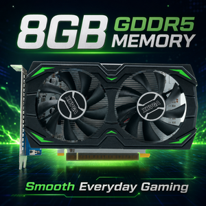 Carte graphique de bureau neuve XHVGA GTX <span class=keywords><strong>750</strong></span> <span class=keywords><strong>Ti</strong></span> 8 Go GDDR5 128 bits pour jeux <span class=keywords><strong>4K</strong></span> à double ventilateur, PCI Express 3.0 X16 DirectX 12 - Product Image 2