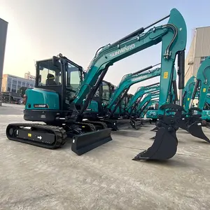 Sunward-minimáquina excavadora china de 3,5 toneladas, excavadoras sobre orugas, SWE35UF, precio de máquina en venta