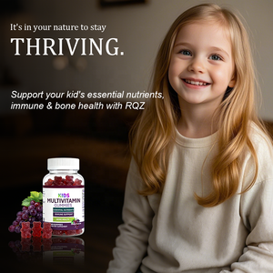 Gummies multivitaminées pour enfants saveur raisin, 60 unités, soutien immunitaire et nutritionnel pour enfants, vitamines B et C pour la santé digestive |   Usine - Product Image 5