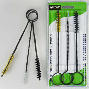 Kit de Cepillos de Limpieza de 9 mm, Kit de Limpieza de Armas, Accesorios de Caza y Tiro, Proveedor Profesional de Productos para el Cuidado de Armas - Product Image 2