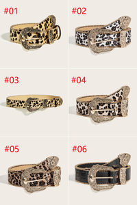 <span class=keywords><strong>Cintura</strong></span> Vintage <span class=keywords><strong>donna</strong></span> moda floreale in lega con fibbia leopardata <span class=keywords><strong>cintura</strong></span> in pelle sintetica per <span class=keywords><strong>donna</strong></span> - Product Image 5