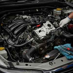 ปั๊มน้ำมันเครื่องอะลูมิเนียมยี่ห้อ LU สำหรับรถยนต์ CHEVROLET Z20S VCDI 16V 2.0 ลิตร ปี 2007-2011 - Product Image 3