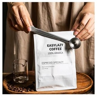 Cuillère à café en acier inoxydable personnalisée en gros, cuillère doseuse en acier inoxydable de 10 ml avec clip