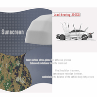 Abri de voiture rétractable en acier inoxydable à installation rapide - Pliable, enduit de poudre, imperméable - Abri de voiture extérieur facile à monter