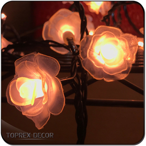 <strong>China</strong> <strong>Import</strong> <strong>Items</strong> Rose Gold Color Flower String Lights <strong>for</strong> Farmhouse <strong>Home</strong> <strong>Decor</strong> - Product Image 6