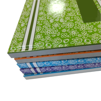 Fournitures scolaires bon marché, impression personnalisée, cahier relié 288 pages, format A5, cahier d'exercices pour le Congo