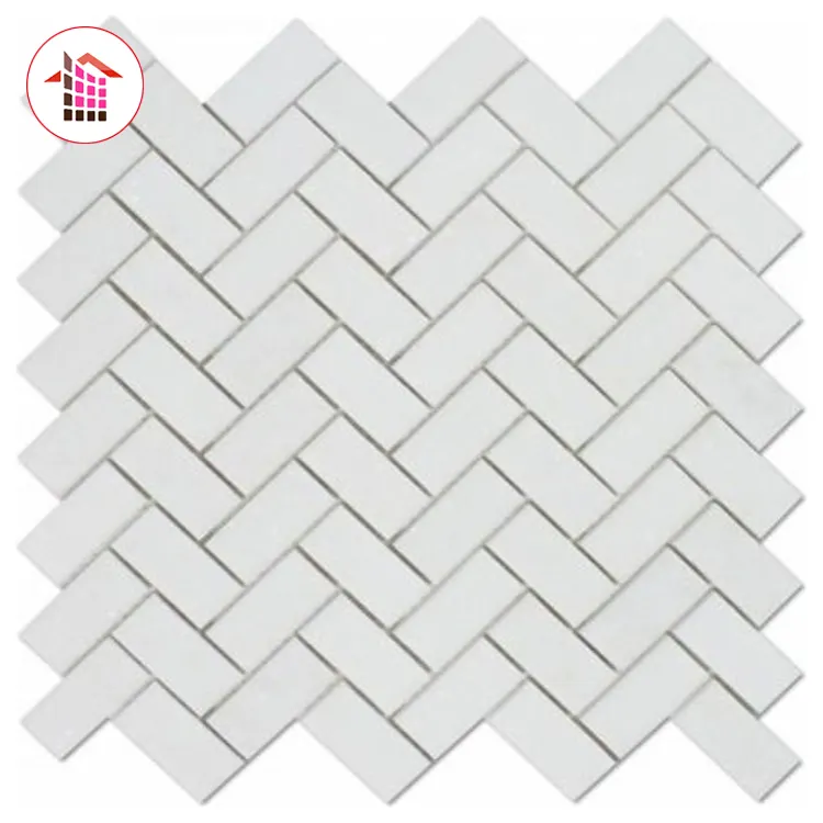 Azulejo mosaico, telha de mármore italiana 30x30 de 8mm de espessura branca hexagonal quadara branca, telha de mármore mosaico 300x300mm