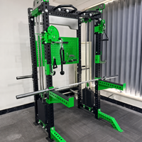 Équipement de fitness commercial personnalisé, machine Smith multifonction, crossover à câbles, rack de musculation pour l'entraînement en force