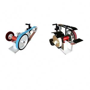 Máquina de pulido de acero inoxidable con banda de tela, equipo de pulido tipo máquina de banda, lijadora de arco de banda - Product Image 3