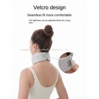 Collier de soutien cervical correcteur de posture en éster d'azote respirant et réglable pour soulager les douleurs cervicales dues à la position de la tête en avant